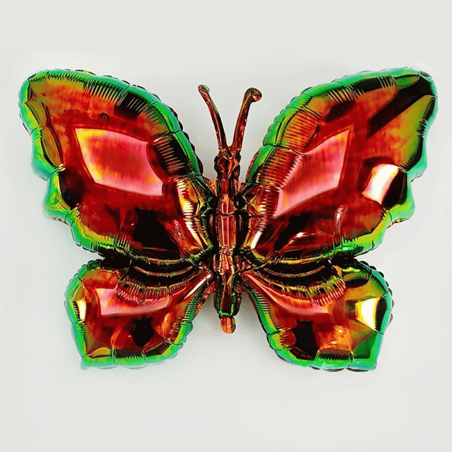 Fa (29''/74 см) Фигура, Бабочка (надув воздухом), Фантом, Градиент, 1 шт. в уп.