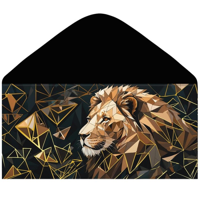 Конверт д/денег Лев, 10 шт.