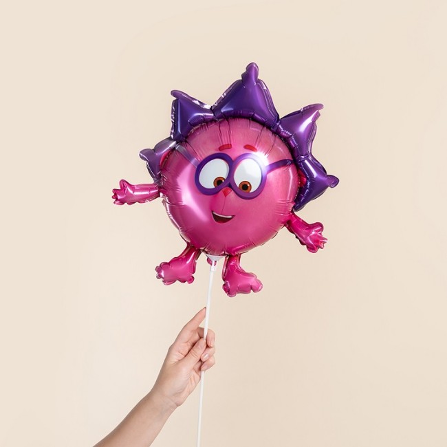 Fa (17''/43 см) Мини-фигура с клапаном, Смешарики, Ежик, 5 шт. в уп.