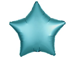 Ag (18''/45 см) /ЗВЕЗДА Металлик Бирюзовый, 1 шт.
