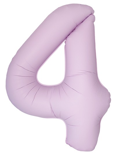 Fm (40''/102 см) Цифра, 4 Slim, Светло-розовый, Матовый, 1 шт. в уп.