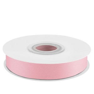 Лента атласная (1,2 см*22,85 м) Светло-розовый, 1 шт.