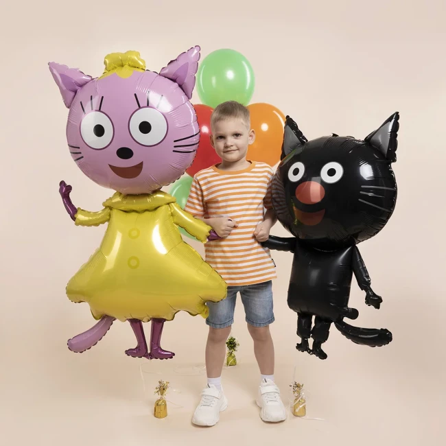 Fa (41''/104 см) Фигура, Три Кота, Сажик, 1 шт. в уп.