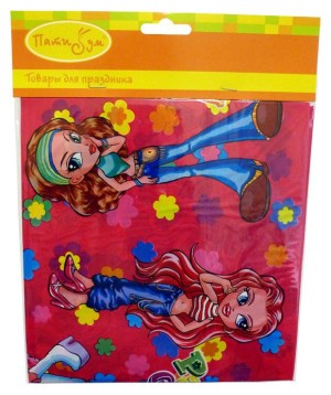 F 140см X 180см Скатерть полиэтиленовая Кокетки