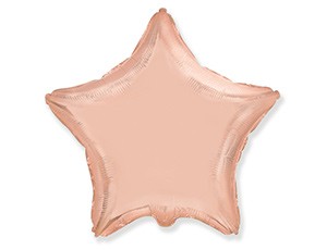 Fm (18''/46 см) /ЗВЕЗДА Металлик Rose Gold, 1 шт.