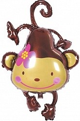 Fa (47"/119 см) Фигура, Обезьянка с цветком (1 шт.)