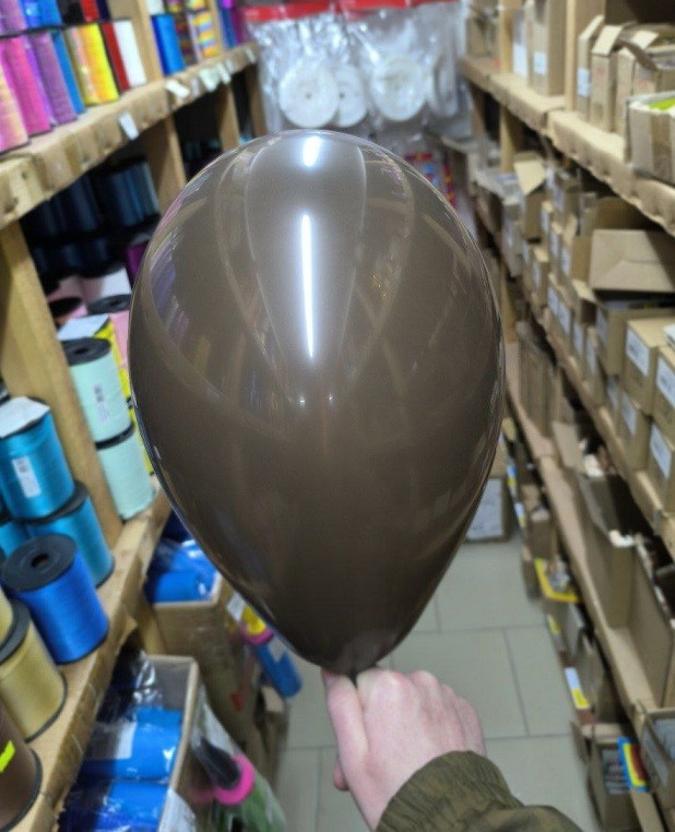 Gm (10''/25 см) /48 Пастель Brown, 100 шт.