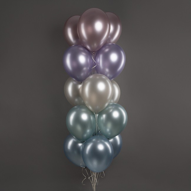 Sp (12''/30 см) Розовый цветок (809), шелк, 12 шт.