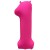 Вз (40''/102 см) Цифра 1, Неон Pink, 1 шт. в уп.