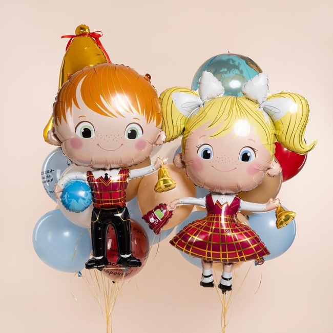 Fa (46''/117 см) Фигура, Школьница, Ученица Девочка, 1 шт. в уп.