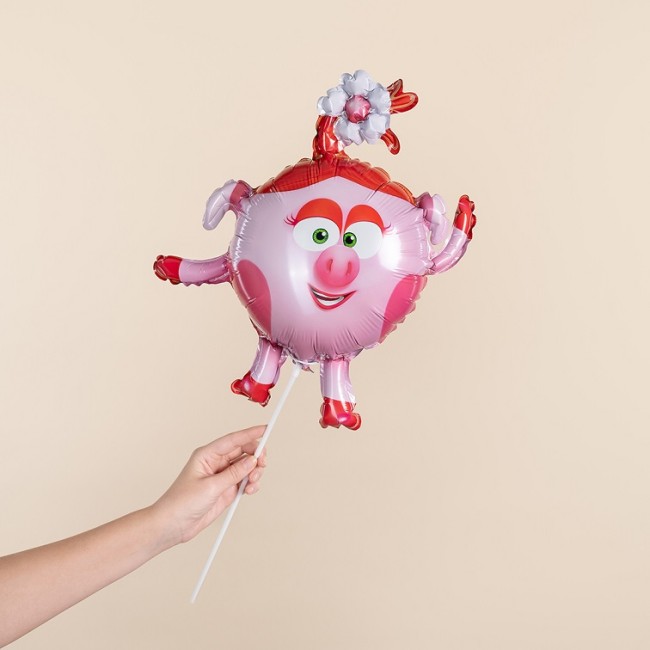 Fa (17''/43 см) Мини-фигура с клапаном, Смешарики, Нюша, 5 шт. в уп.