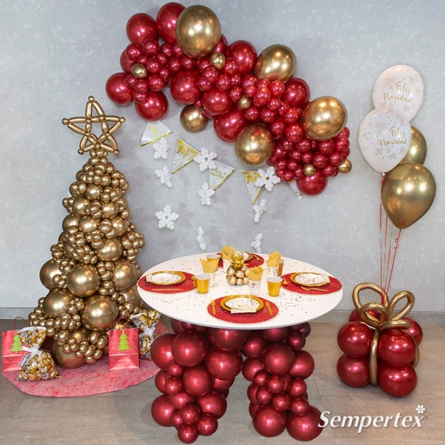 Sp (12''/30 см) Reflex, Зеркальный блеск, Красный, Хром, 50 шт.