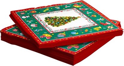 Салфетки, Новогодняя сказка, 33*33 см, 20 шт.