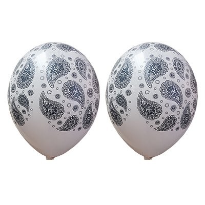 Bb (14''/35 см) /Шелкография пастель Пейсли, 25 шт.