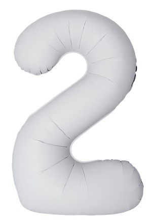 Fm (40''/102 см) Цифра, 2 Slim, Белый, Матовый, 1 шт. в уп.