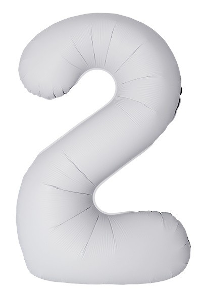 Fm (40''/102 см) Цифра, 2 Slim, Белый, Матовый, 1 шт. в уп.