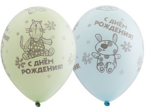 Bb (14''/35 см) /ДР Зверюшки-игрушки, 25 шт.