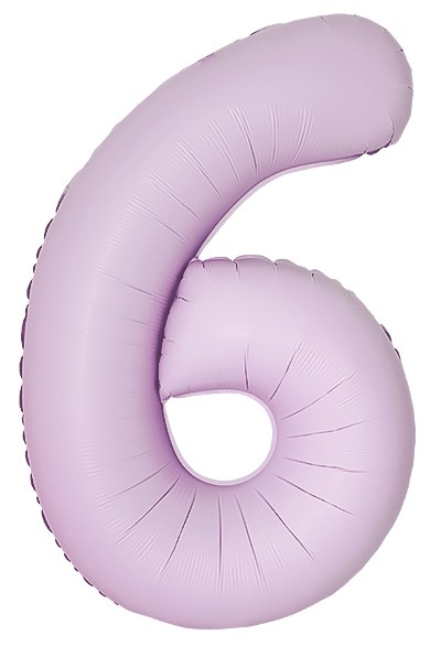 Fm (40''/102 см) Цифра, 6 Slim, Светло-розовый, Матовый, 1 шт. в уп.
