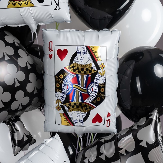 Fa (22''/56 см) Фигура, Покер, Карта Дама Червей, 1 шт.