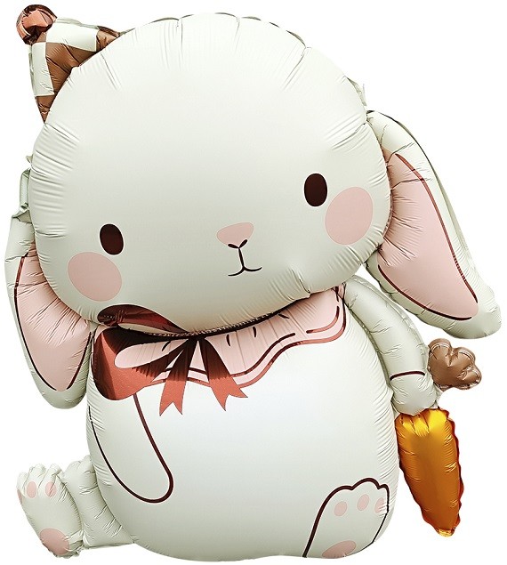 Fa (35''/89 см) Фигура, Зайка в колпачке, 1 шт. в уп.