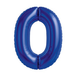 Ag (40''/102 см) Цифра, 0 Slim, Полуночно-синий, 1 шт. в уп.