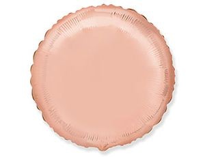 Fm (18''/45 см) КРУГ Металлик Rose Gold, 1 шт.