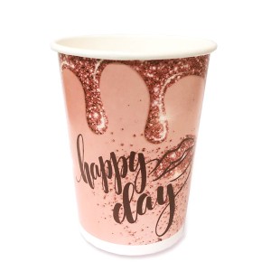 Стаканы бумажные Happy Day 200 мл 6 шт