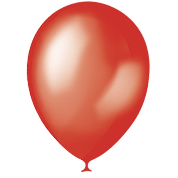 M (9''/23см) Металлик CHERRY RED 031, 100 шт.