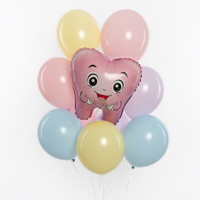 Fa (21''/53 см) Фигура, Милый Зубик, Розовый, 1 шт.