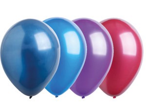 Ev (14"/35 см) Металлик ассорти, 50 шт.