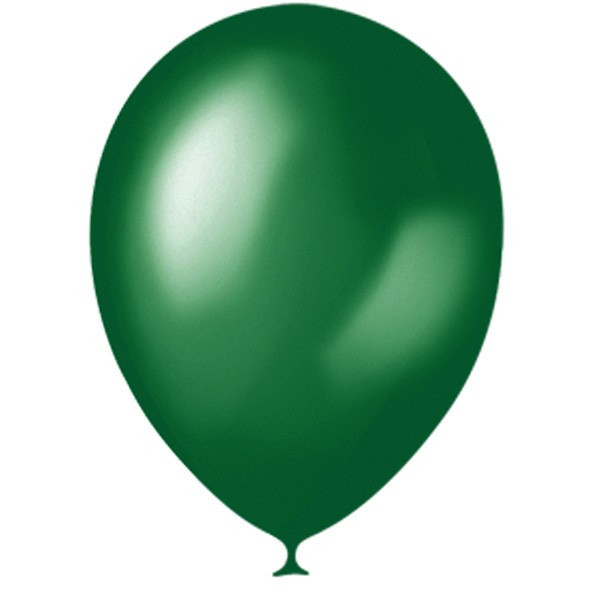 M (9''/23см) Металлик GREEN 028, 100 шт.