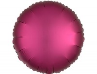 Аn (18"/46 см) Круг Сатин Pomegranate, 1 шт.