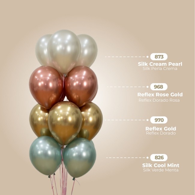 Sp (12''/30 см) Свежая мята (826), шелк, 50 шт.