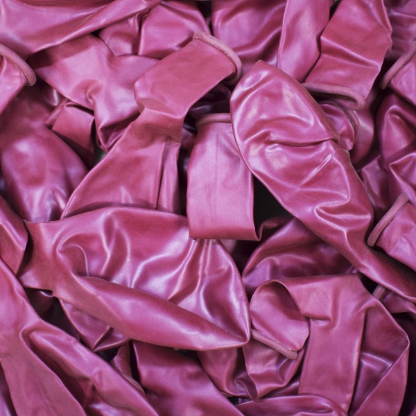 M (12''/30 см) /637 Металлик MEXICAN PINK, 100 шт.