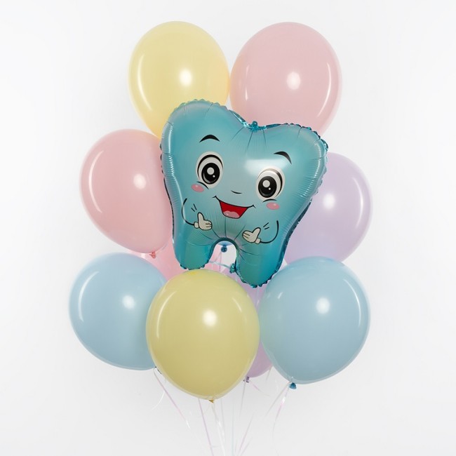 Fa (21''/53 см) Фигура, Милый Зубик, Голубой, 1 шт.