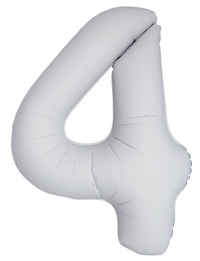 Fm (40''/102 см) Цифра, 4 Slim, Белый, Матовый, 1 шт. в уп.