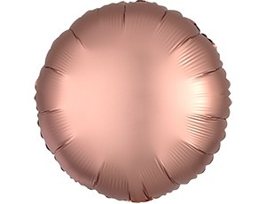 Аn (18"/46 см) Круг Сатин Rose Copper, 1 шт. Аn (18"/46 см) Круг Сатин Rose Copper, 1 шт.