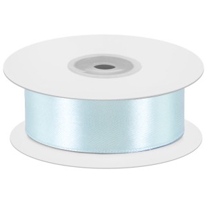 Лента атласная (0,7 см*22,85 м) Небесно-голубой, 1 шт.