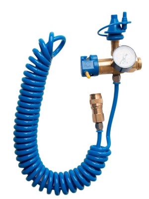 ГО с клапаном, манометром и гибк связью