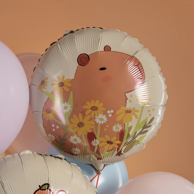 Fa (18''/46 см) Круг, Капибара, Дизайн №1, 1 шт.