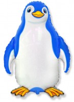 Fm (13''/33см) /Мини-фигура, Счастливый пингвин, Синий, 5 шт