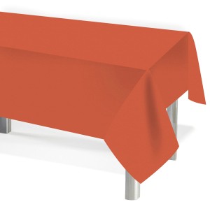 Скатерть одноразовая, Мастхэв, Красный, 137*274 см, 1 шт. Скатерть одноразовая, Мастхэв, Красный, 137*274 см, 1 шт.