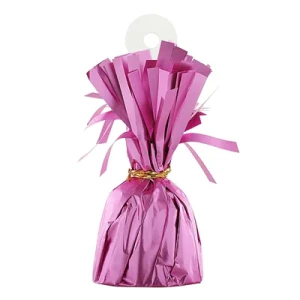 Грузик д/шара Конус розовый, матовый, 170гр