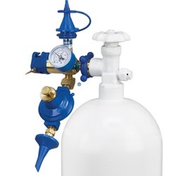 ГО с клапаном, манометром и редуктором