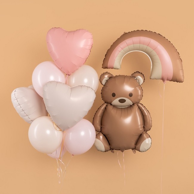 Fa (32''/81 см) Фигура, Радуга, Розовый, Сатин, 1 шт.