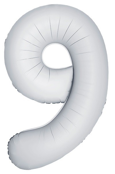 Fm (40''/102 см) Цифра, 9 Slim, Белый, Матовый, 1 шт. в уп.