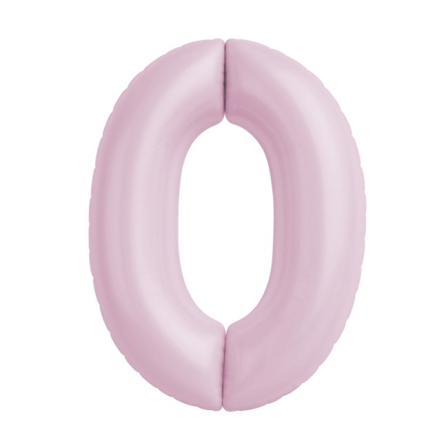 Ag (40''/102 см) Цифра, 0 Slim, Зефирный, 1 шт. в уп.