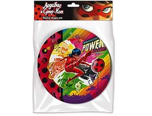 Набор тарелок Леди Баг 18см 6шт комиксы