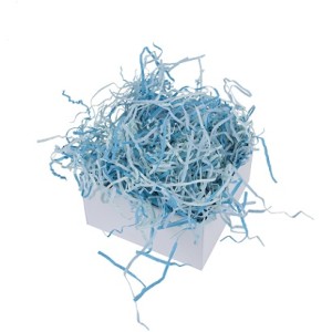 Наполнитель бумажный Микс, Голубой, 50 г.