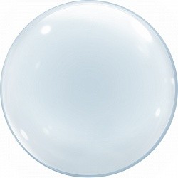 Fa (18''/46 см) /Сфера 3D, Deco Bubble BoBo, Прозрачный, 1 шт.